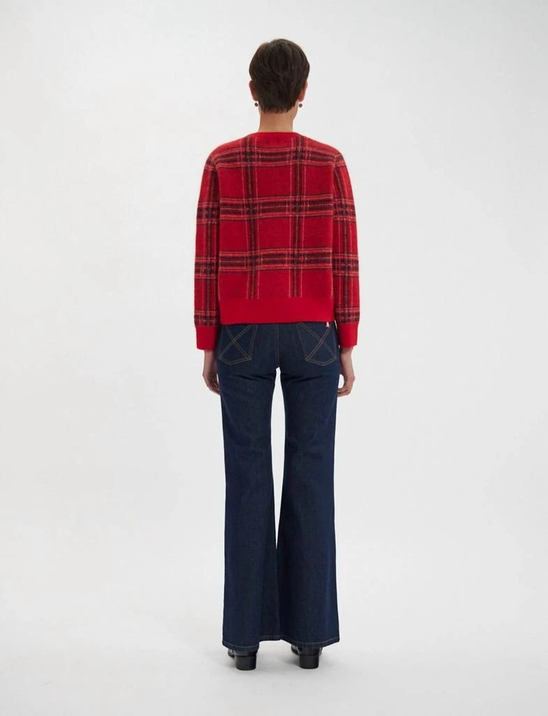 Ines De La Fressange Ines De La Fressange - Ulysse Plaid Sweater 3