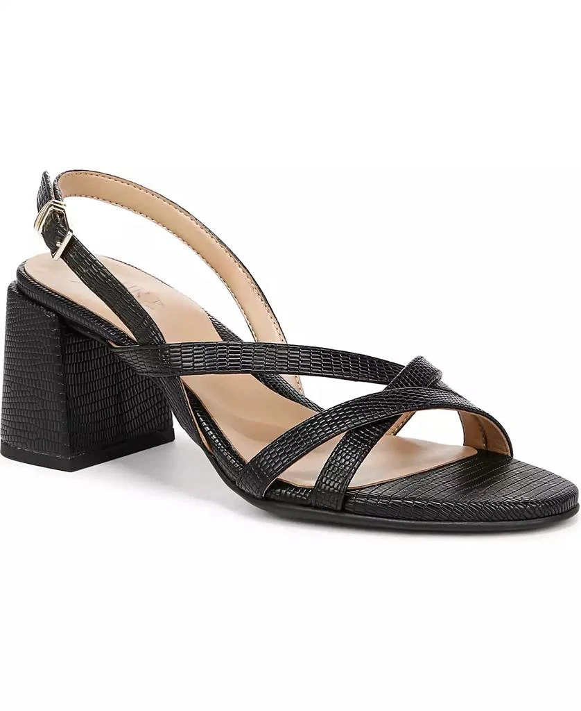 Naturalizer Women's Demi Strappy Slingback Block Heel Dress Sandals 1