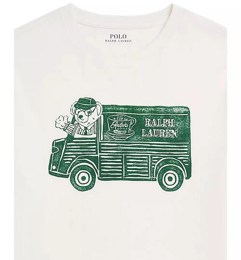 Ralph Lauren Big Boys Ralph’s Coffee Polo Bear T-Shirt 3
