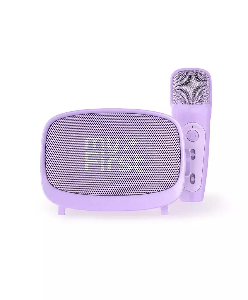 myFirst Wireless Microphone AI Voice Changer Kids Karaoke Machine Portable Bluetooth Speaker