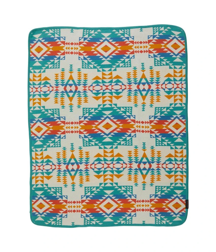 Pendleton Knit Sherpa Baby Blanket 2