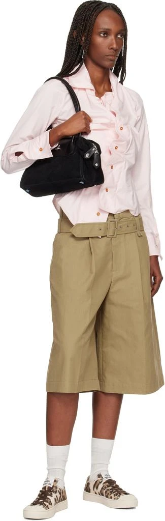 Vivienne Westwood Brown Low Top Plimsoll Sneakers 5