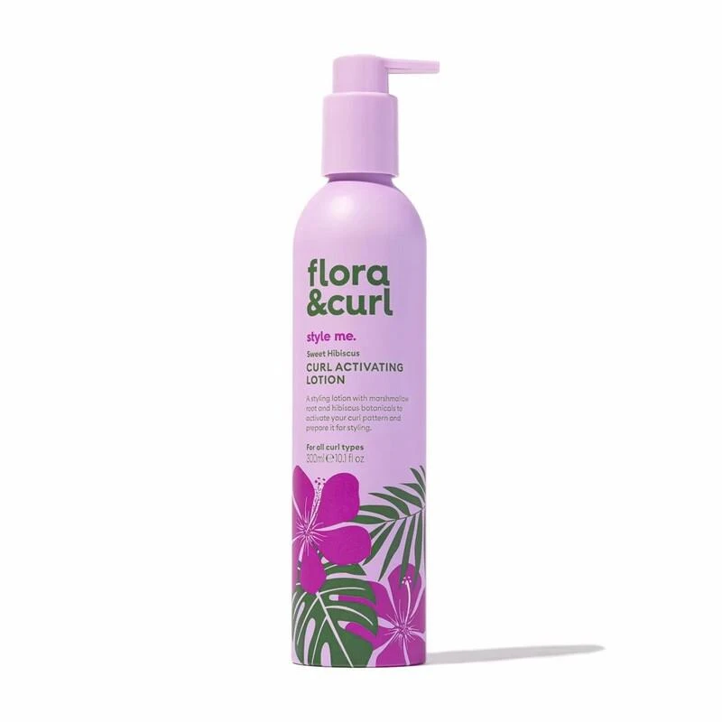 Flora & Curl Flora & Curl - Sweet Hibiscus Curl Activating Lotion Damaged (300ml) 1