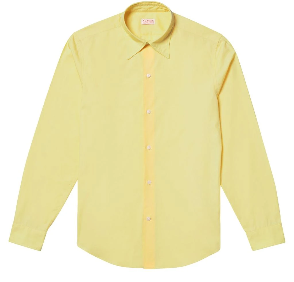 Fursac Cotton swallow collar shirt 1