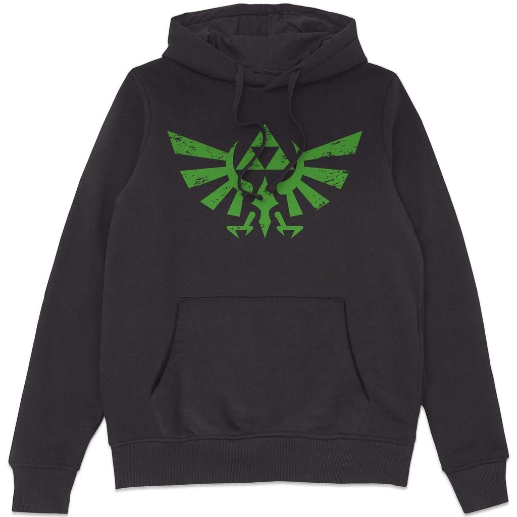 Nintendo The Legend of Zelda Spray Logo Hoodie - Black