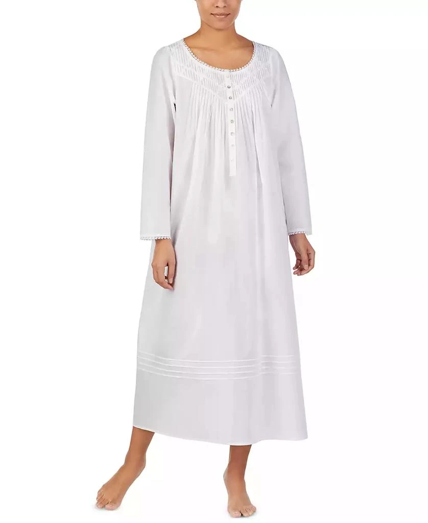 Eileen West Cotton Pintuck Ballet Nightgown 1