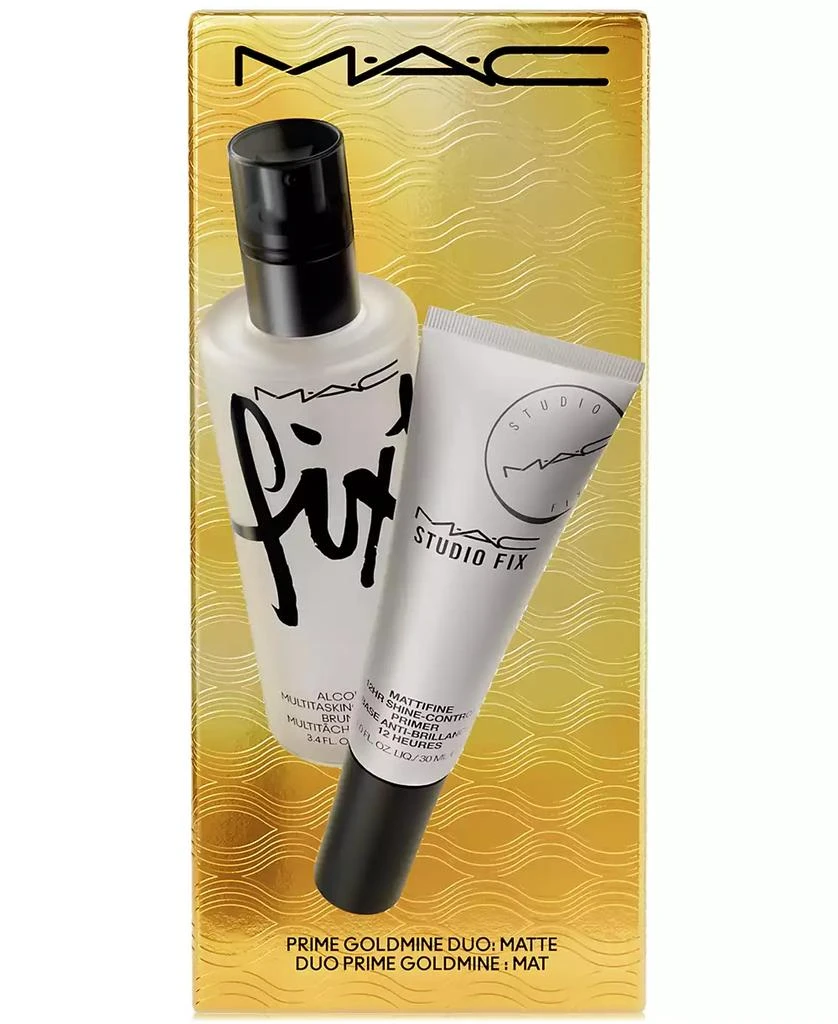 MAC 2-Pc. Prime Goldmine Setting Spray + Matte Primer Gift Set 4