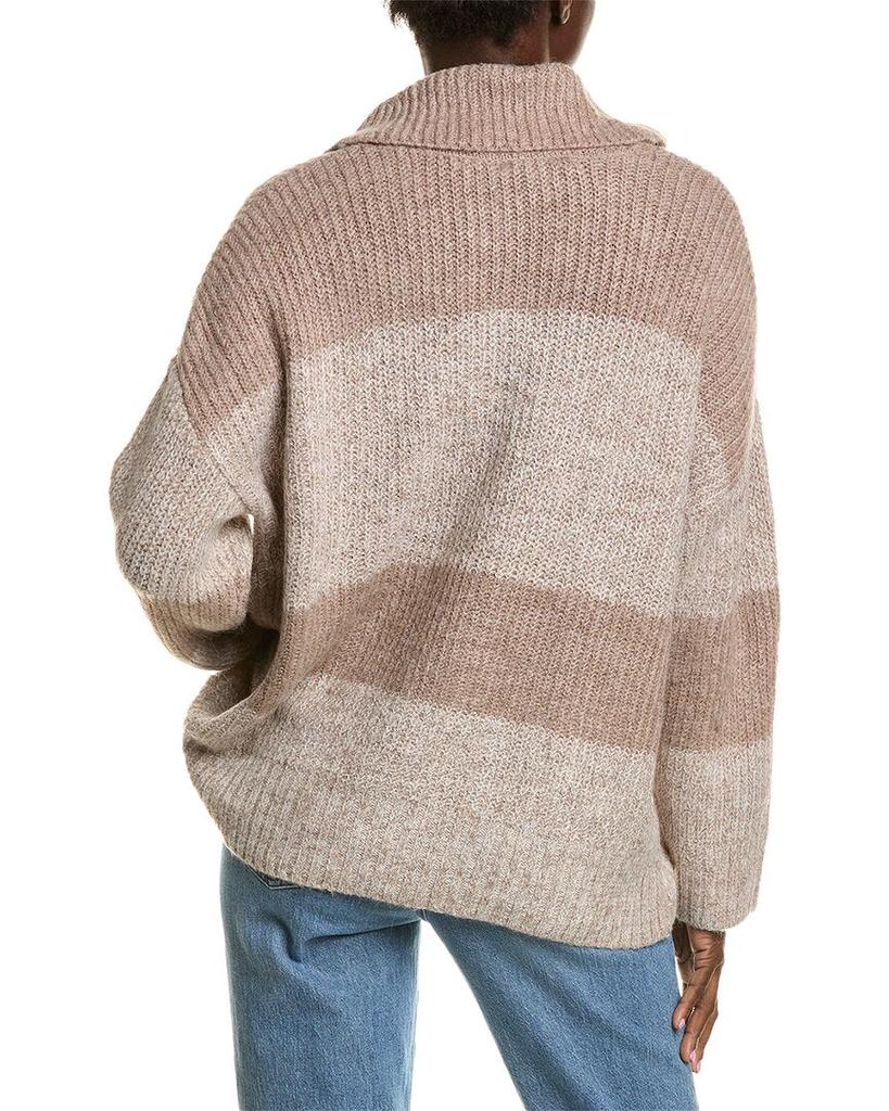 Joan Vass Cowl Neck Sweater