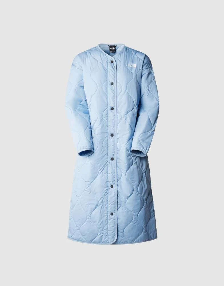 The North Face The North Face Ampato quilted liner long in steel blue 3