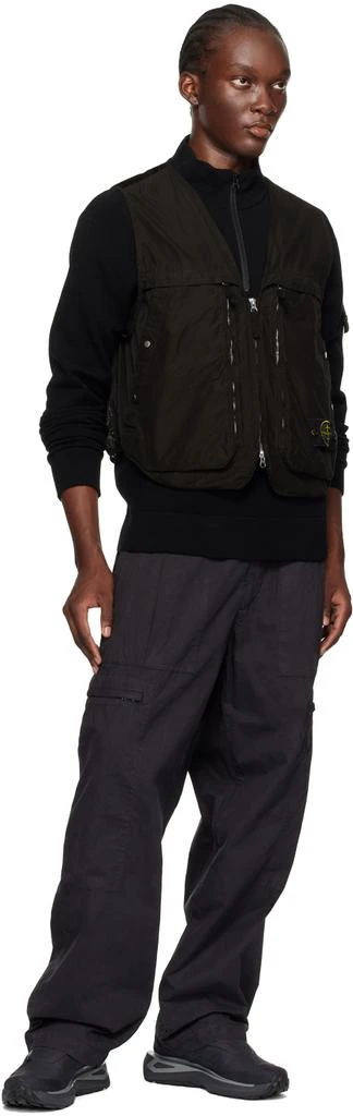 Stone Island Black Logo Patch Sweater 5