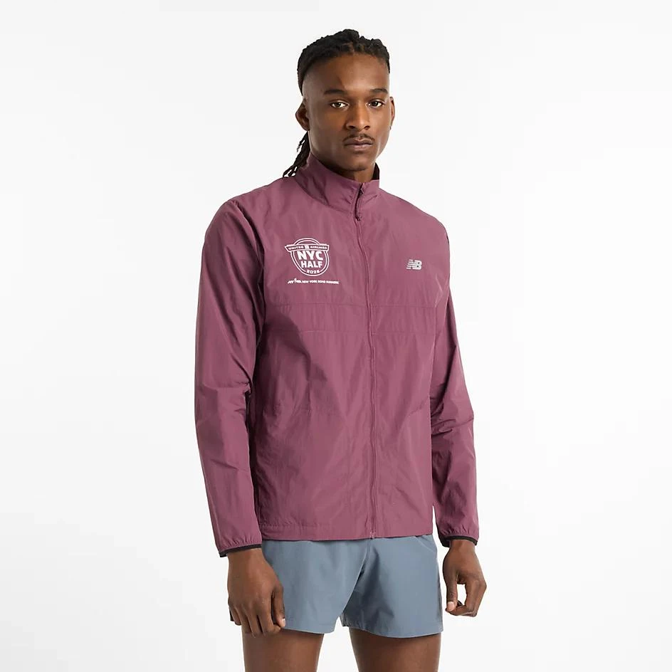 New Balance United Airlines NYC Half Athletics Packable Jacket 4