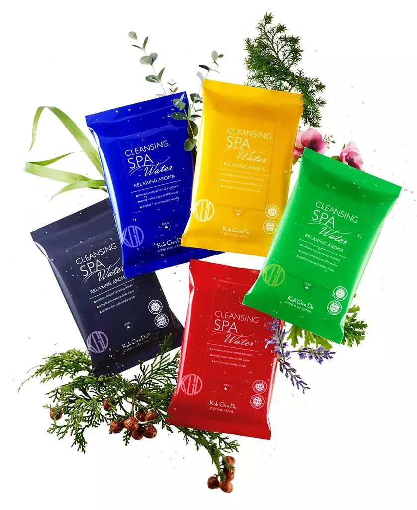Koh Gen Do 5-Pc. Spa Cleansing Water Cloths Relaxing Aromas Set 1