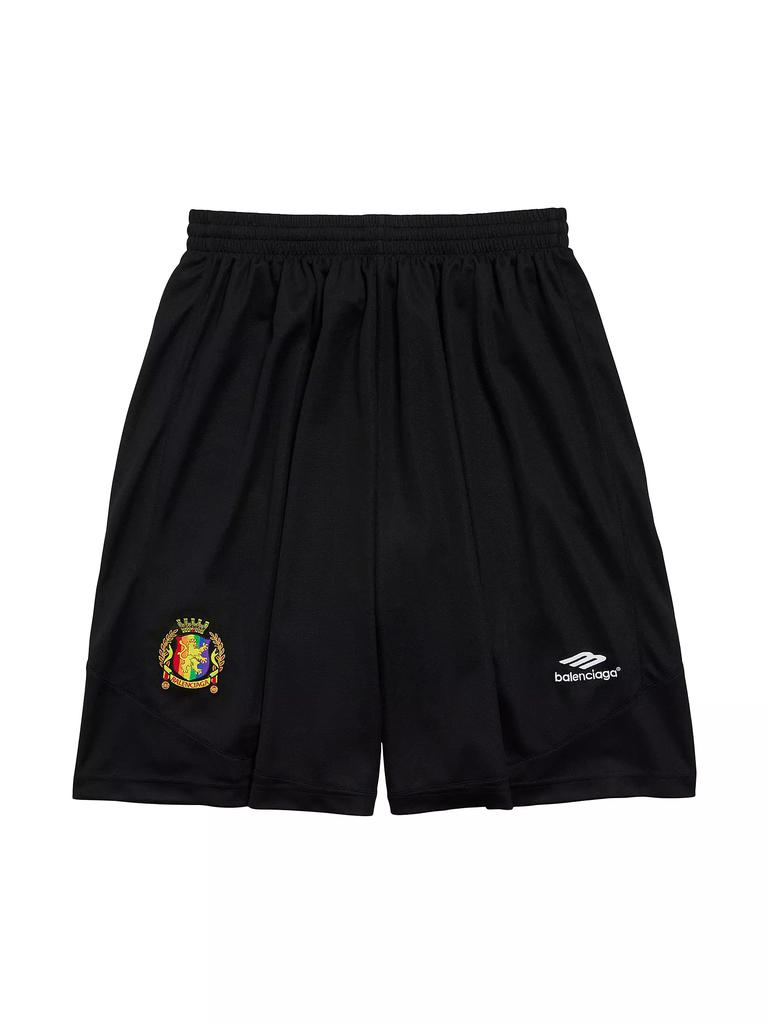 Balenciaga Lion Crest Baggy Shorts - Pants - Free Shipping