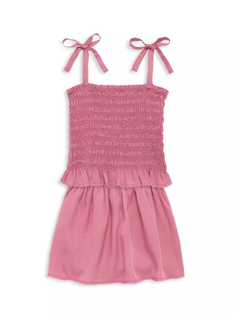 Bella Dahl Little Girl's &amp; Girl's Smocked Flutter Skirt