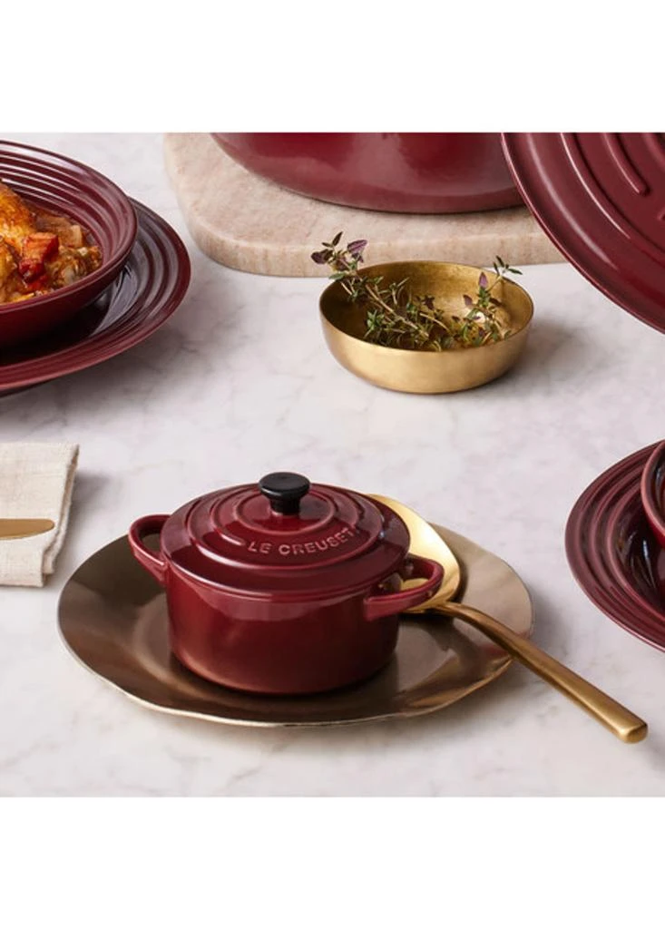 Le Creuset Stoneware petite round casserole azure 4