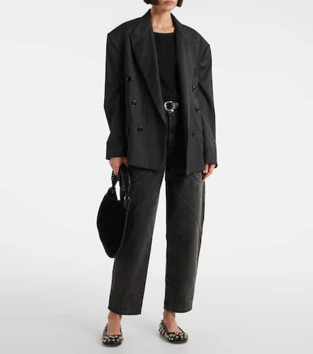 Isabel Marant Belna leather ballet flats 2