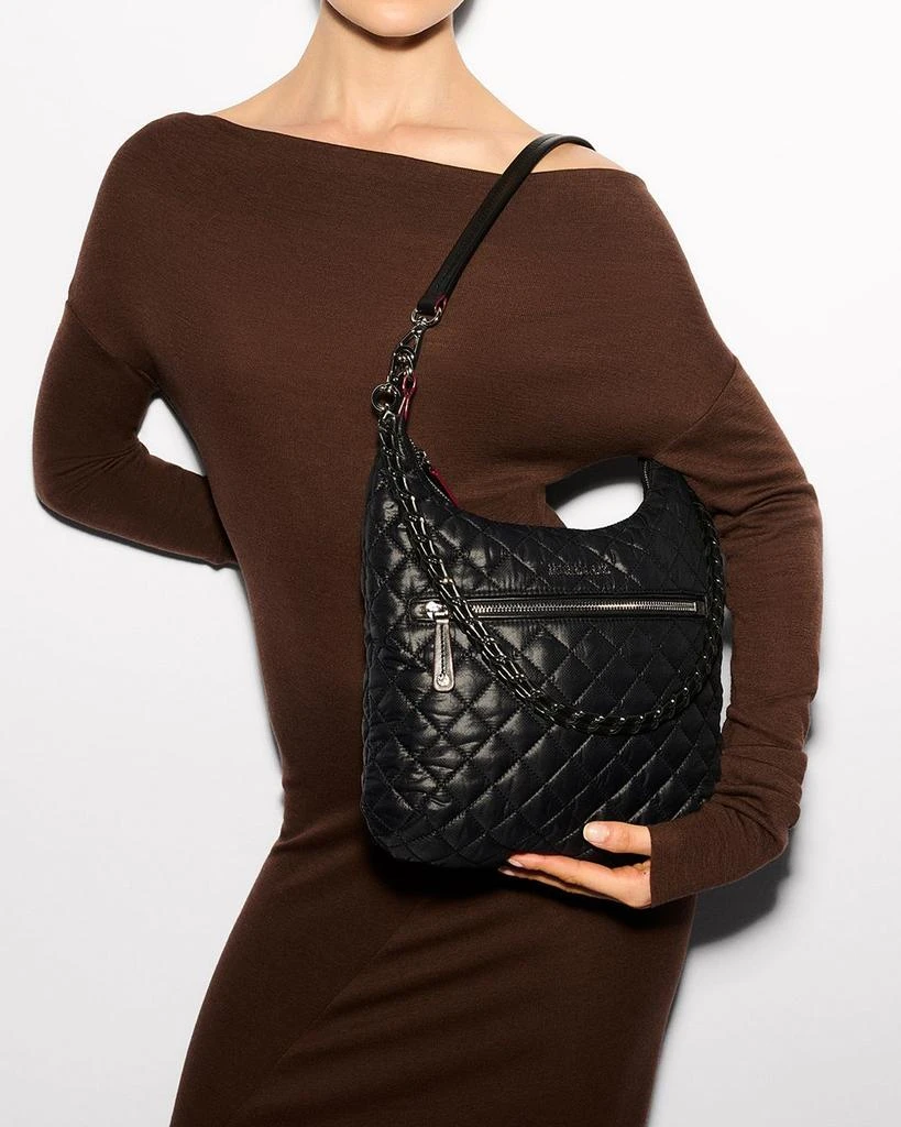 MZ Wallace Crosby Sienna Hobo Bag 2