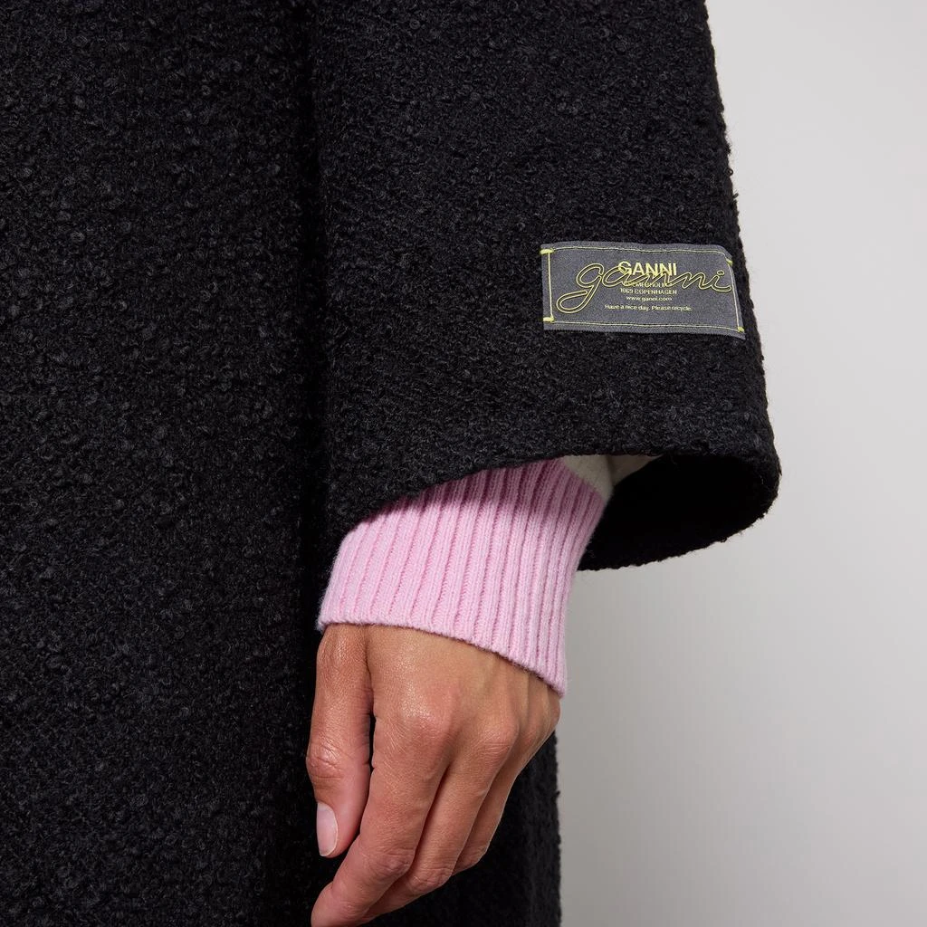 Ganni Textured Boucle Coat 4