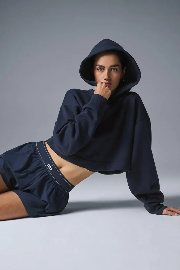 Alo Match Point Short - Navy - Shorts - Free Shipping - BeyondStyle