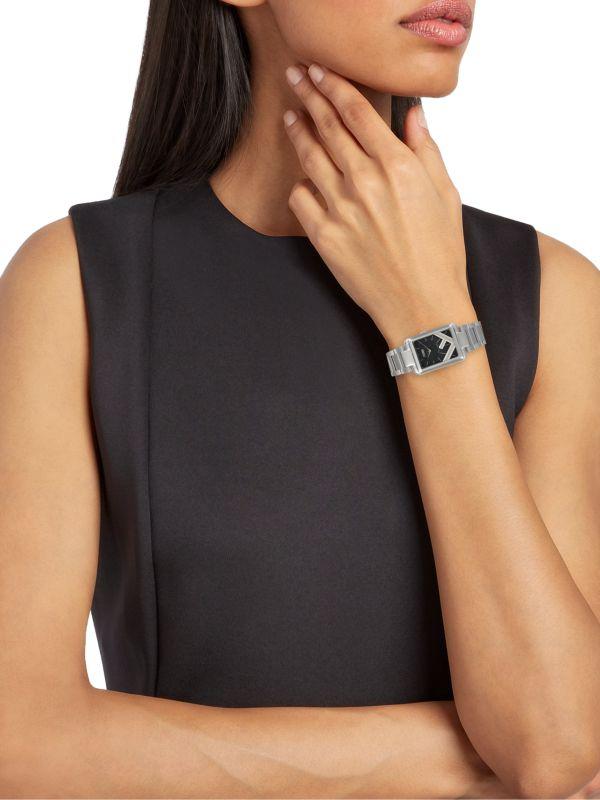 Fendi Run Away Stainless Steel Bracelet Watch/32MM - Women's