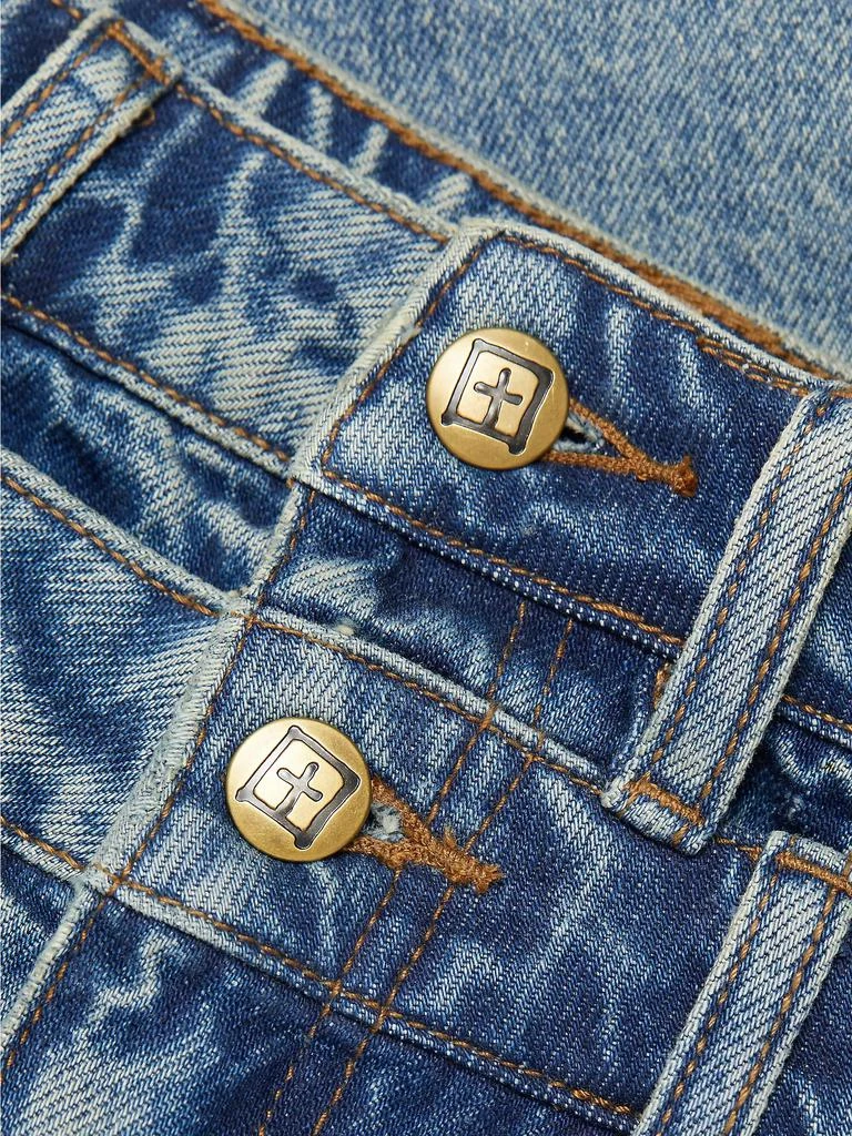Ksubi Model Rework Denim Miniskirt 7