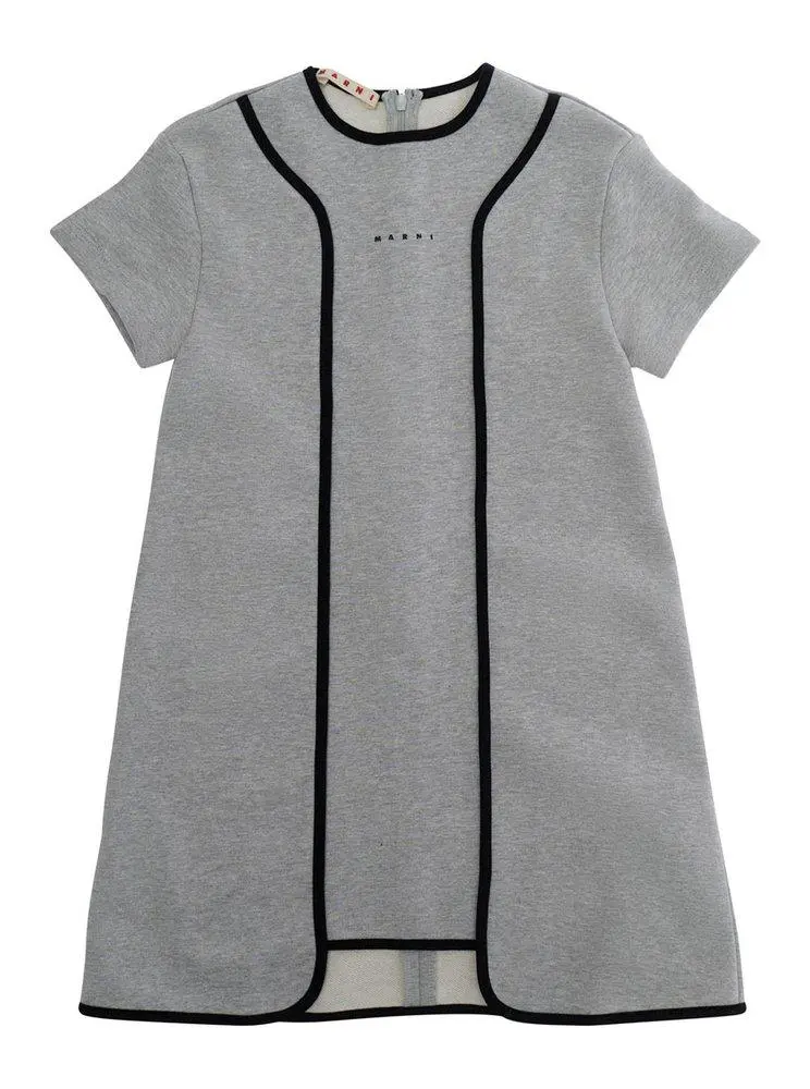 Marni Marni Kids Contrast Trim Dress