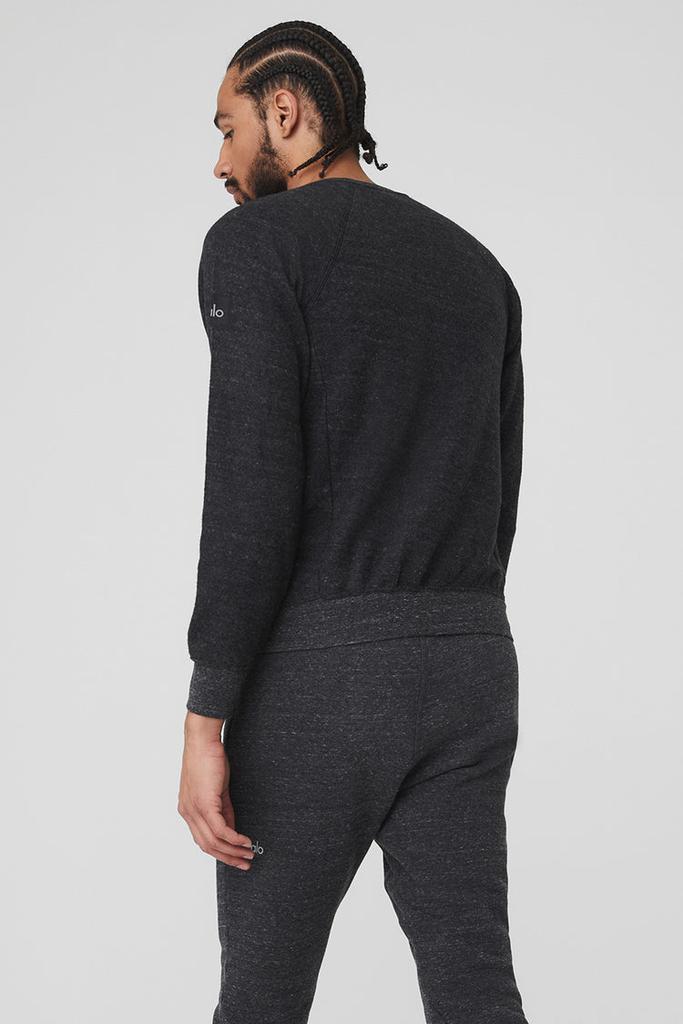 Alo Triumph Crew Neck Sweatshirt - Grey Triblend