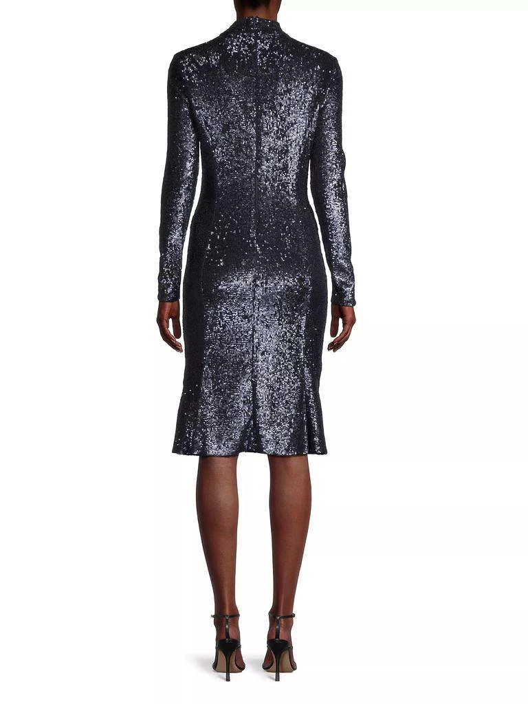 Donna Karan Social Ruffle Hem Cocktail Dress 5