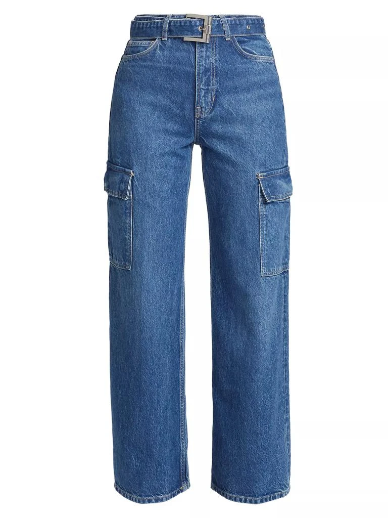 Reformation Cary Belted Cargo Jeans 1