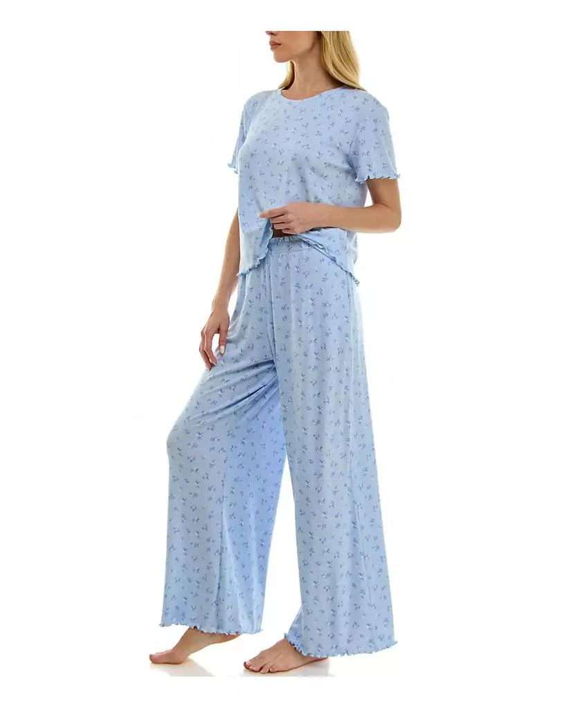 Sincerely Jules Women
s Printed T-Shirt 
Paper Bag Pants, 2-Piece Pajama Set 3