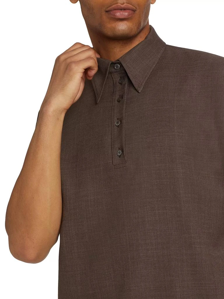 Willy Chavarria Cholo Short-Sleeve Polo Shirt 6