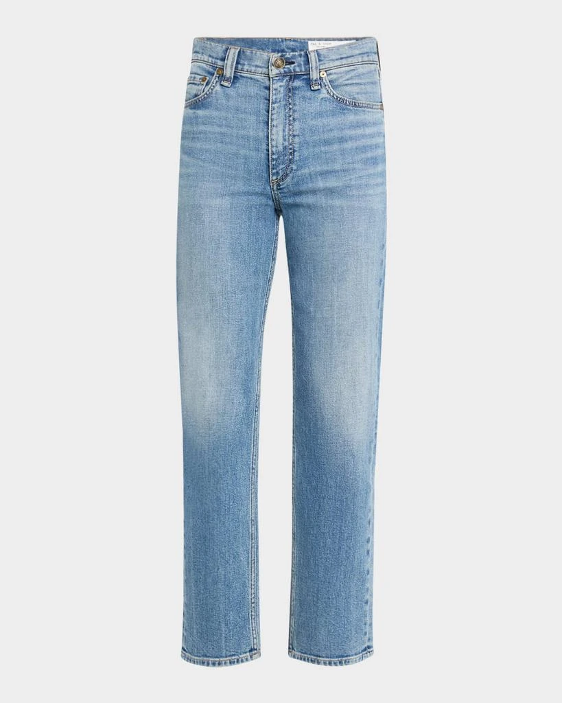 Rag & Bone Harlow Mid-Rise Ankle Straight Jeans 1