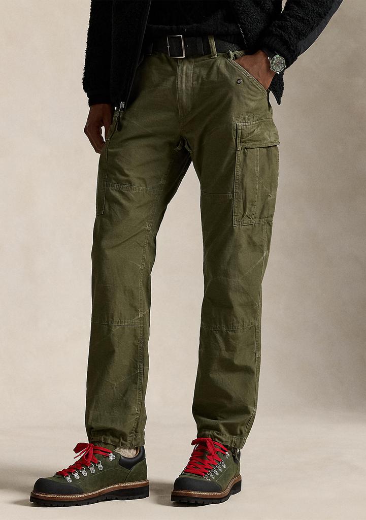 Ralph Lauren Men's Classic Fit Camo Canvas Cargo Pants