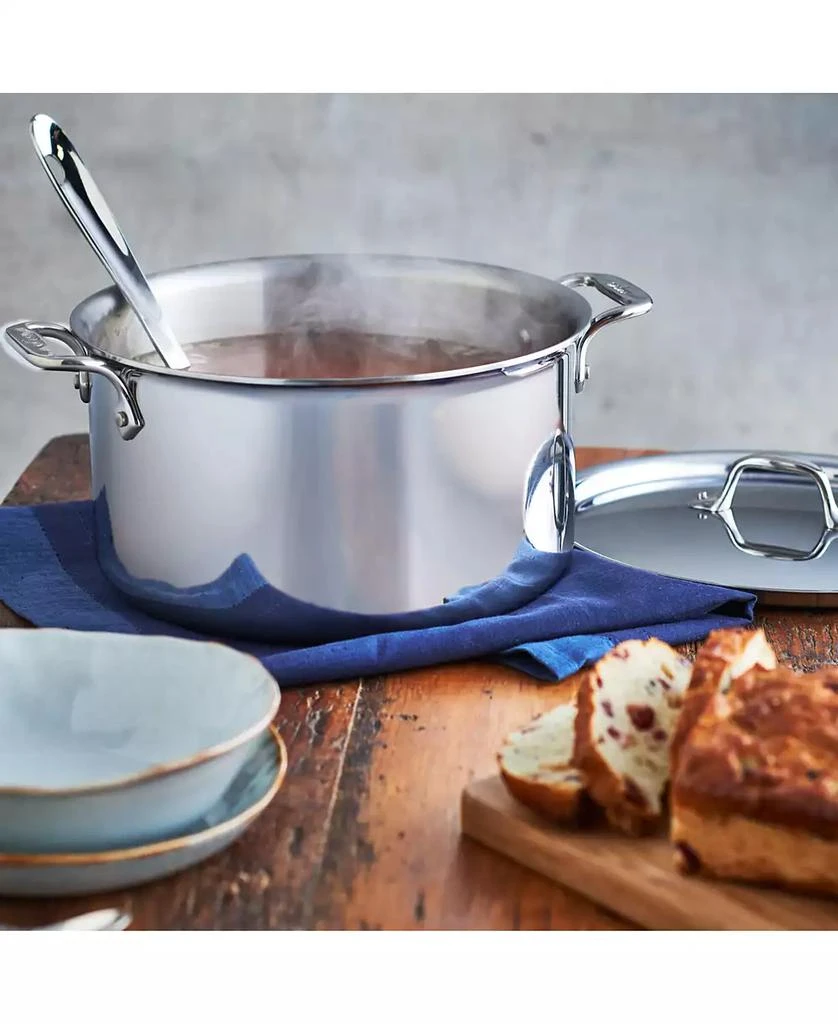 All-Clad All Clad D3 Stainless 3-ply Bonded Cookware Set, Nonstick 10 piece 7