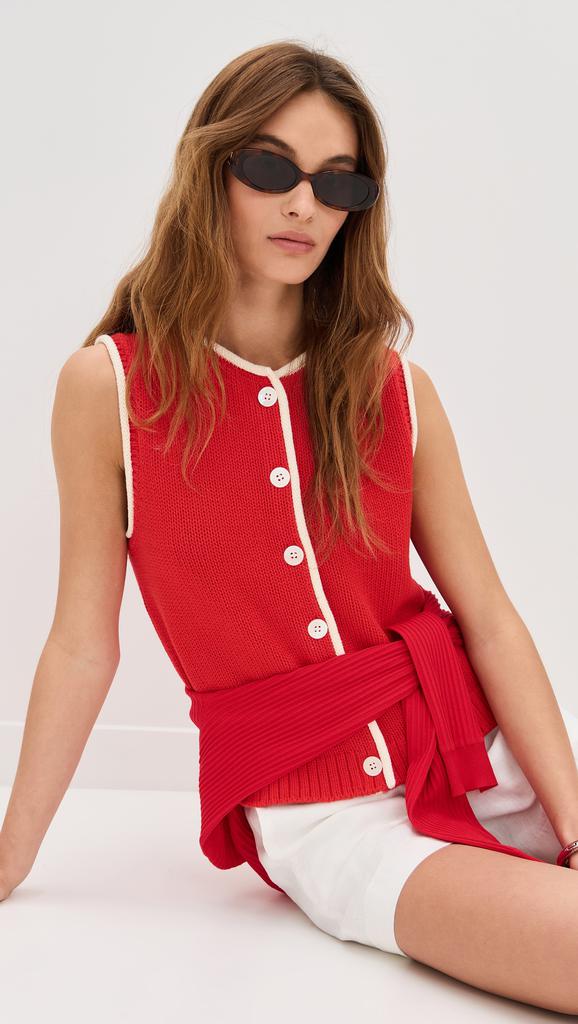 Alex Mill Bridget Tipped Vest