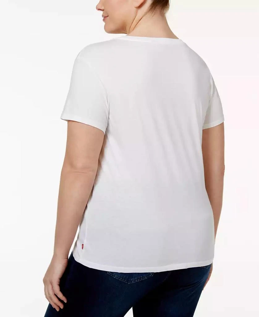 Levi's Trendy Plus Size Perfect Logo Cotton T-Shirt 2