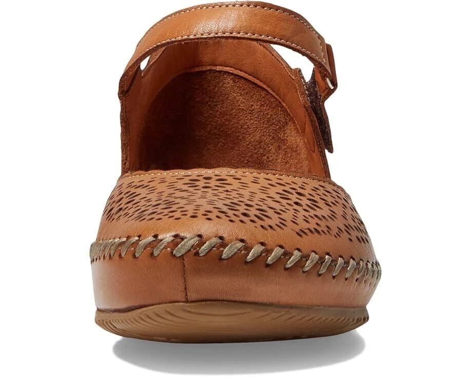 Spring Step Wallania Flats Women's US 9 Camel Leather Mary Jane Shoes KHD613 4