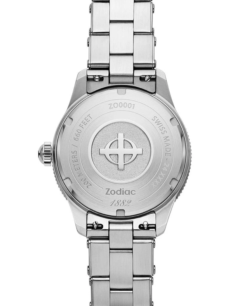 ZODIAC Ref. 691 Manual Wind Stainless Steel Watch, 36mm 4