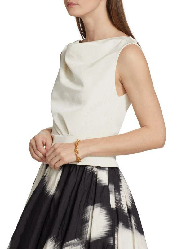 Jason Wu Moire Faille Top 3