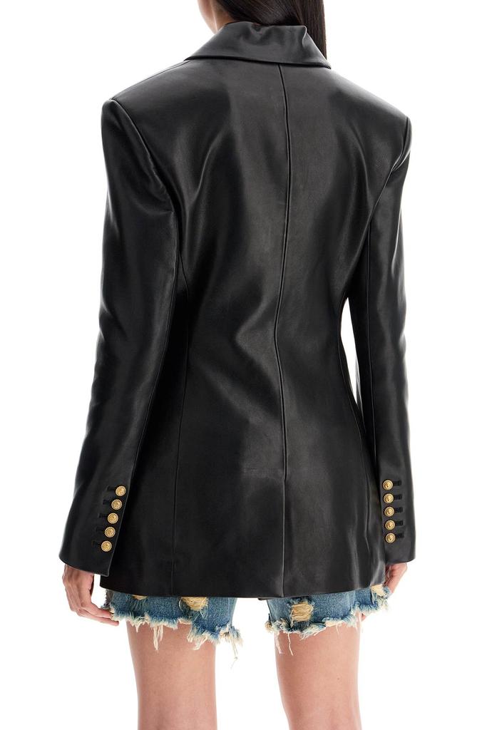 Balmain Balmain Leather Blazer Jacket