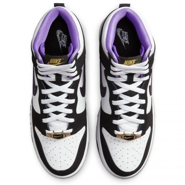 NIKE Dunk High Premium EMB DR9512-001 Men's White World Champ Lifestyle Shoes 5