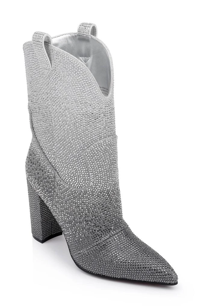DANIEL X DIAMOND Glitter Ombré Western Boot 1