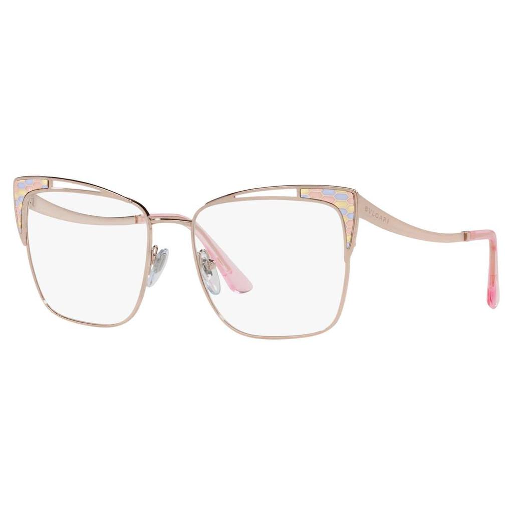 BVLGARI Bulgari Women's Gold Cat-Eye Opticals