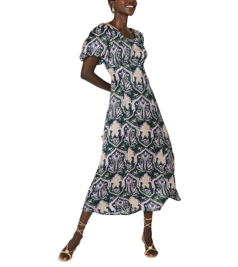 Cleobella Abilene Midi Dress In Green