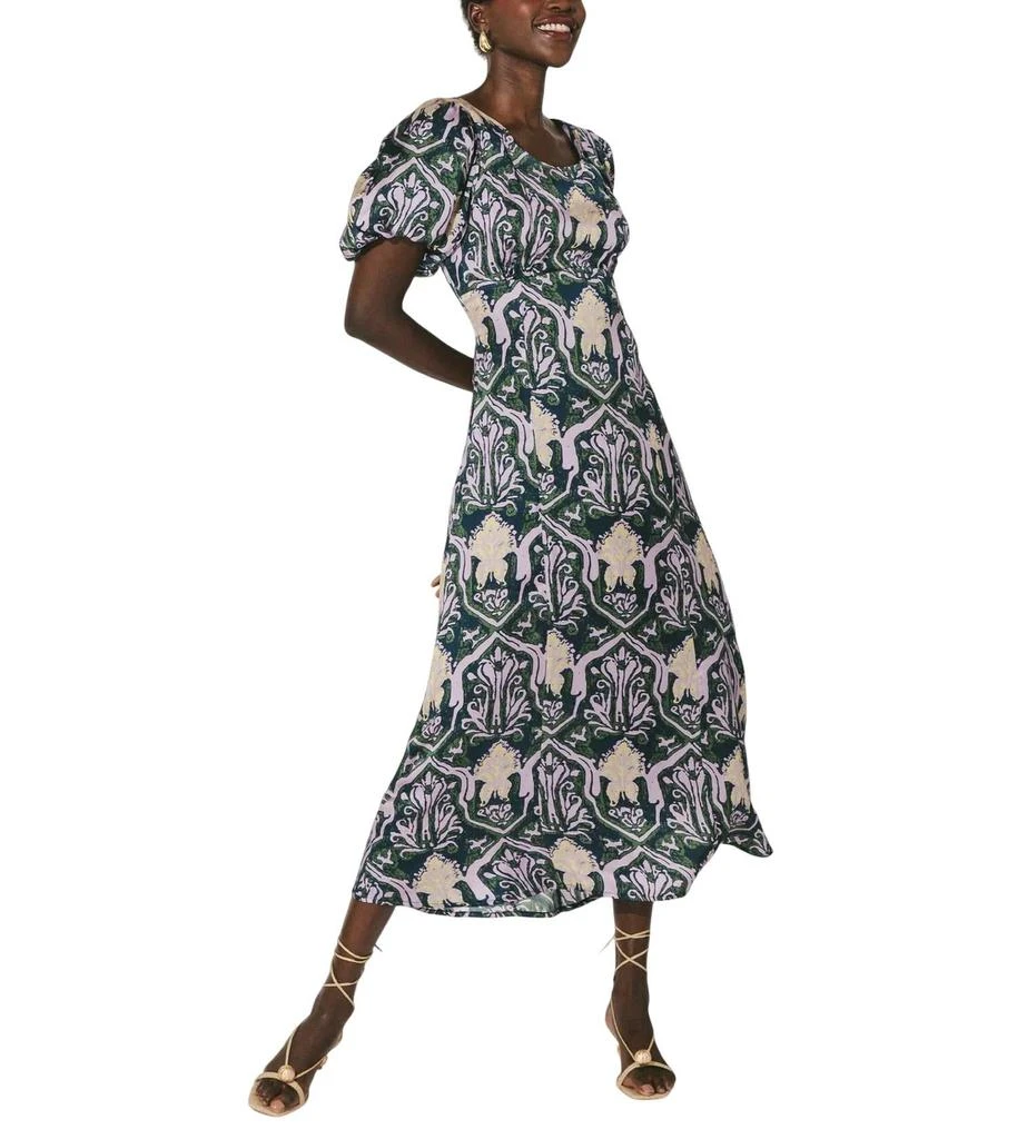 Cleobella Abilene Midi Dress In Green 2