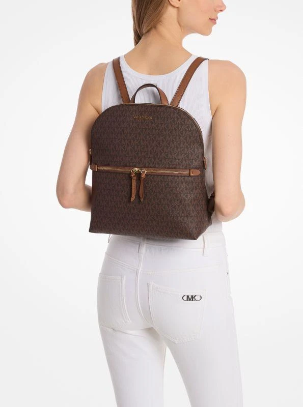 Michael Kors Dallas Medium Signature Logo Backpack 3