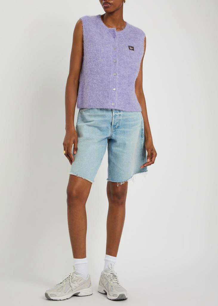 American Vintage East ribbed brushed-knit vest 4