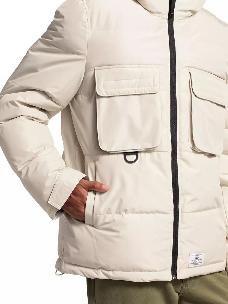 Alpha Industries Hooded Puffer Jacket 6