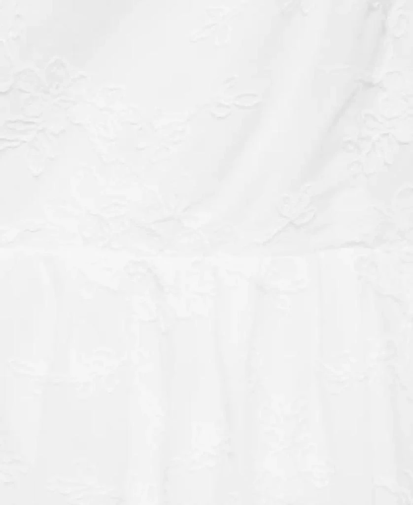 Mango Women's Floral Embroidered Strap Dress 3