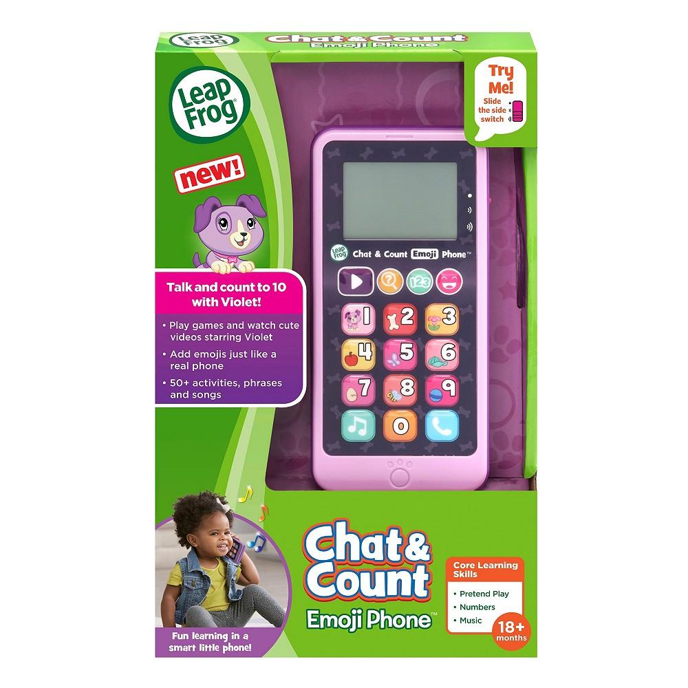 VTech Chat Count Emoji Phone Violet